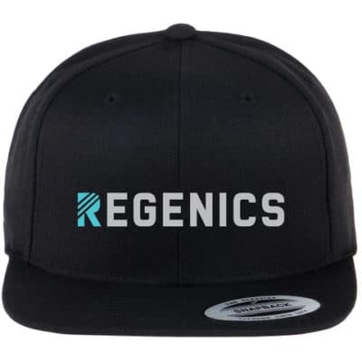 Regenics snapback hat.