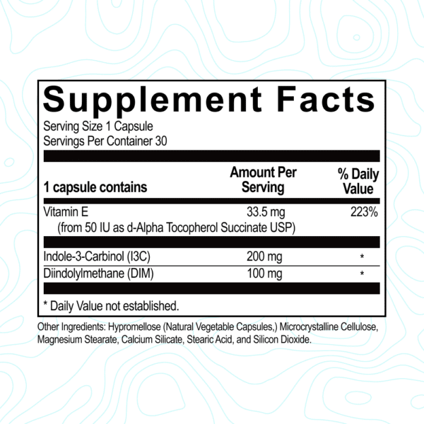 A regenics label for a supplement packed with vital minerals.