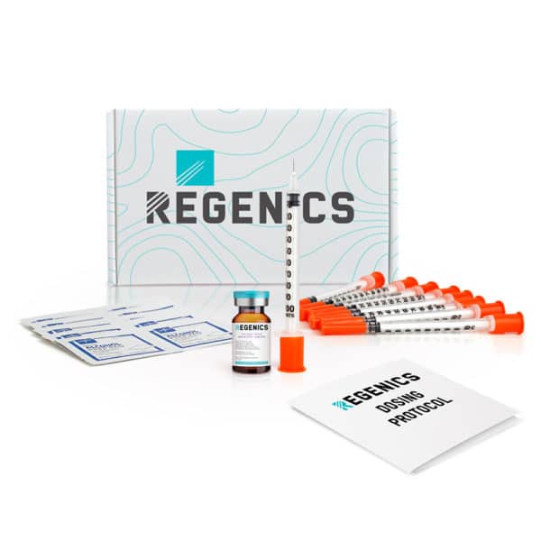 Regencs kit for weight loss with syringes and Semaglutide.