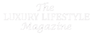 White text on a light background reads "The Luxury Lifestyle Magazine" in a serif font, with "Luxury Lifestyle" in uppercase and larger than the rest.